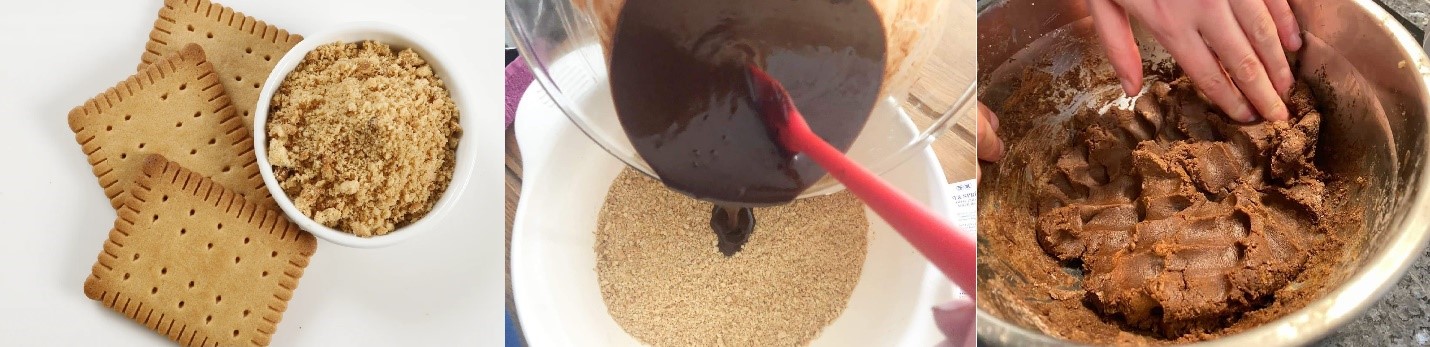 خرد کردن بیسکوئیت