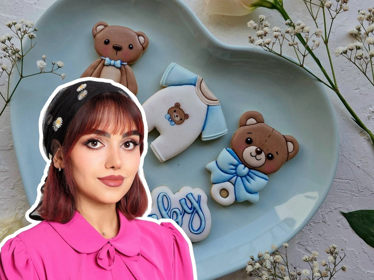 درست کردن کوکی خرسی