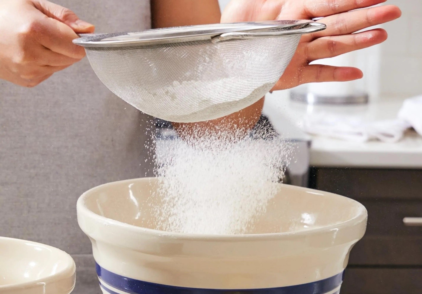 الک کردن آرد