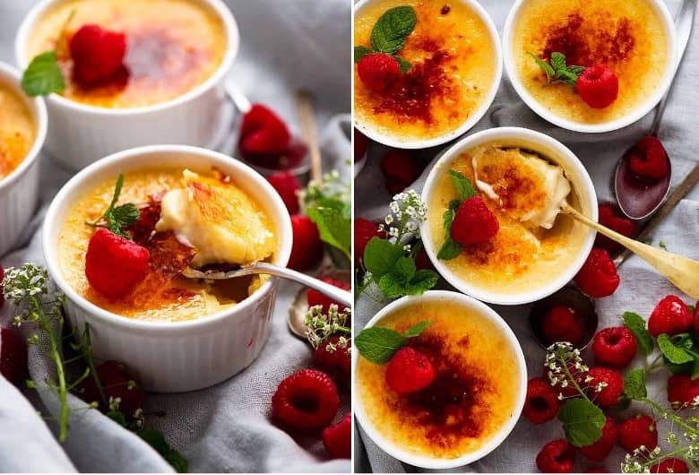طرز تهیه دسر فرانسوی کرم بروله