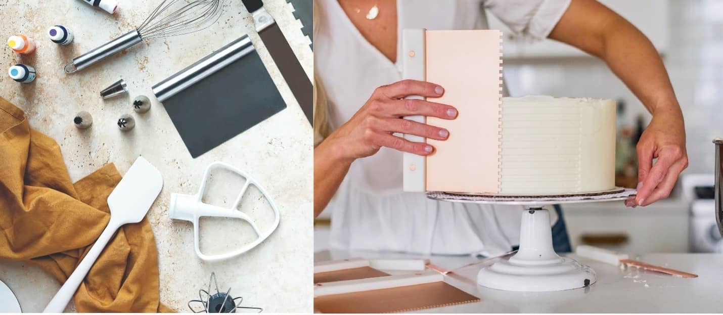 ابزار لازم برای تزیین کیک