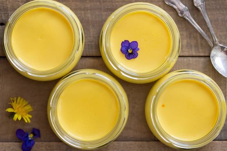 طرز تهیه دسر ژلاتینی با زعفران