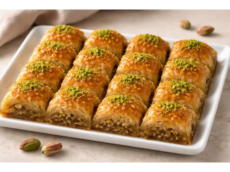 طرز تهیه باقلوا